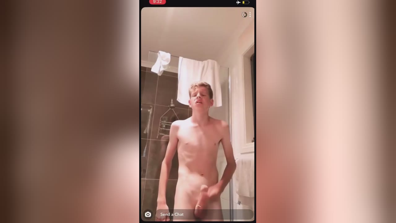 Alone teen boy