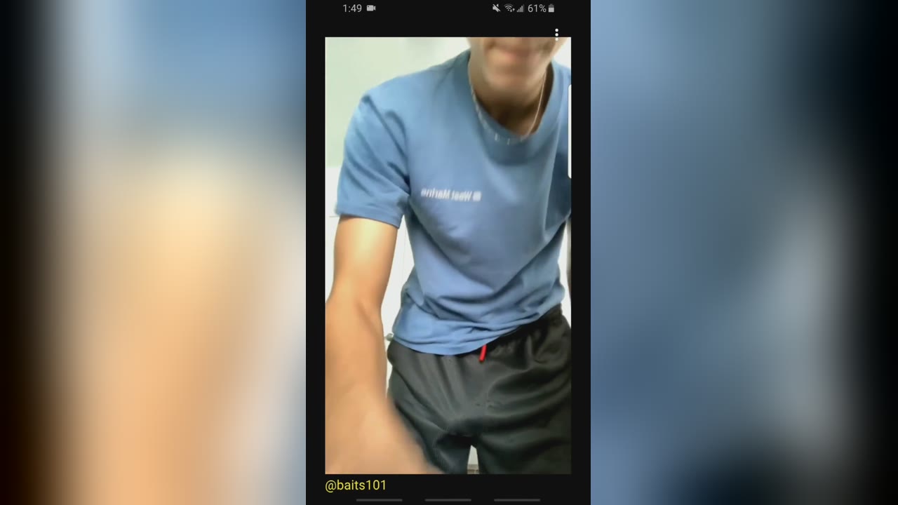 bait cum- Str8 baited guy cums 4 times ...