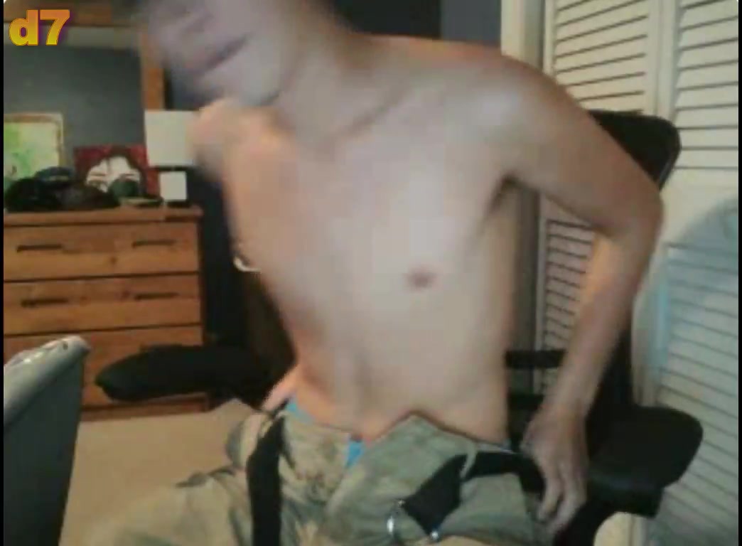 Braces and new pubes jock cumshot