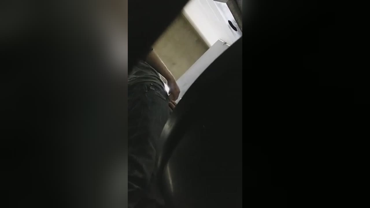 Cute Dudes Getting Head at the Urinals.