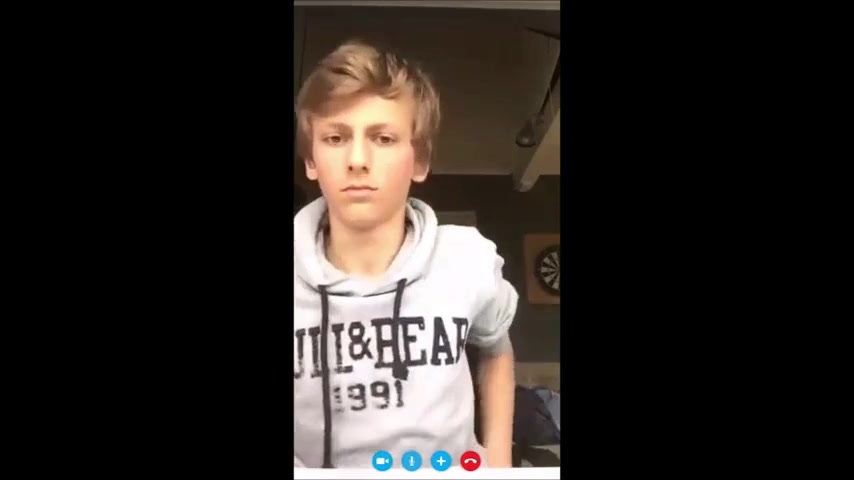 cute fit blonde chating to baited hot off