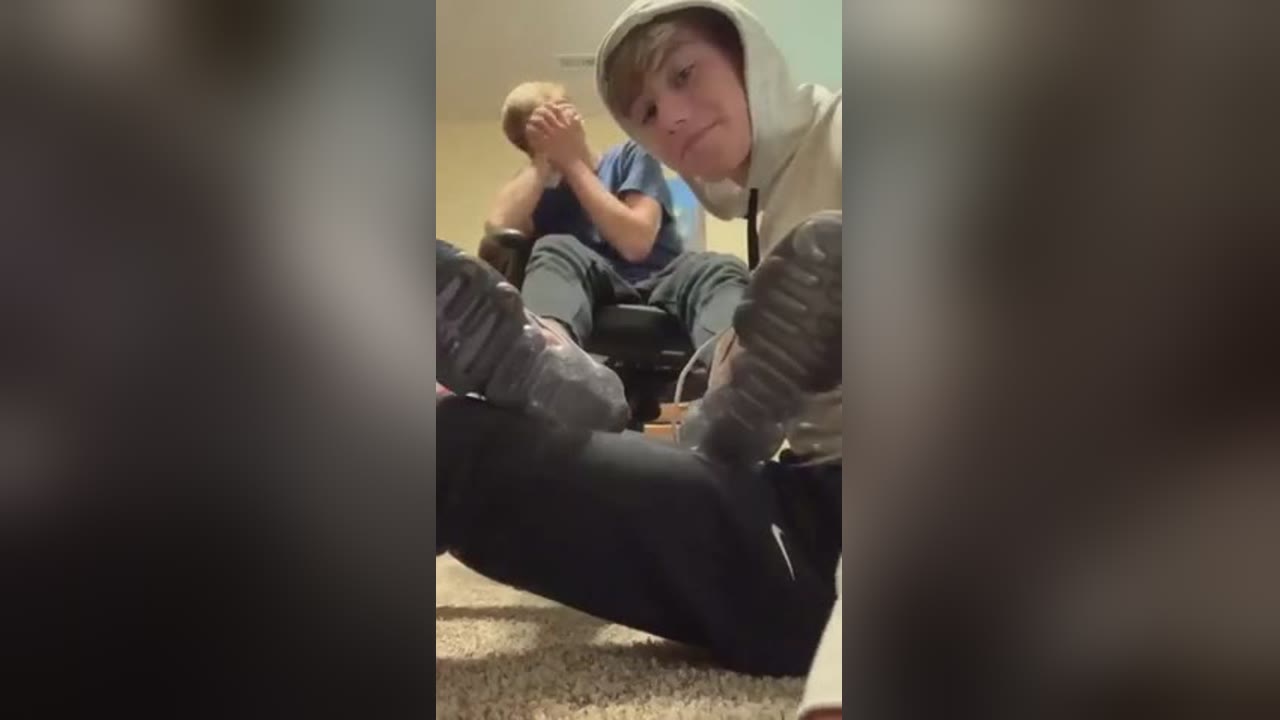 Hot friends enjoy each other s feet guys...