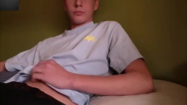 Sexy blue undies boy plays and cums GayPornTube
