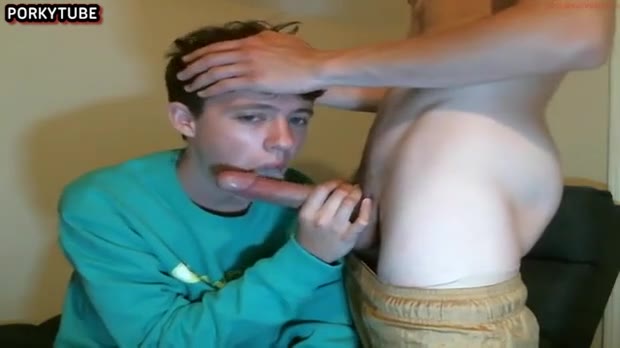 Twink couple blowjob