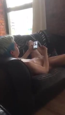 Young friend has a huge cumshot